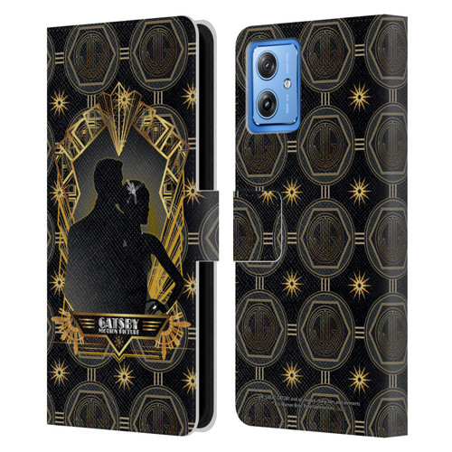 The Great Gatsby Graphics Poster 2 Leather Book Wallet Case Cover For Motorola Moto G54 5G