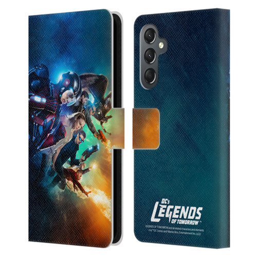Legends Of Tomorrow Graphics Poster Leather Book Wallet Case Cover For Samsung Galaxy A25 5G