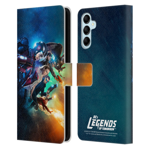 Legends Of Tomorrow Graphics Poster Leather Book Wallet Case Cover For Samsung Galaxy M14 5G