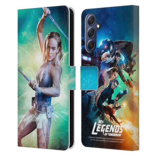 Legends Of Tomorrow Graphics Sara Lance Leather Book Wallet Case Cover For Samsung Galaxy M54 5G