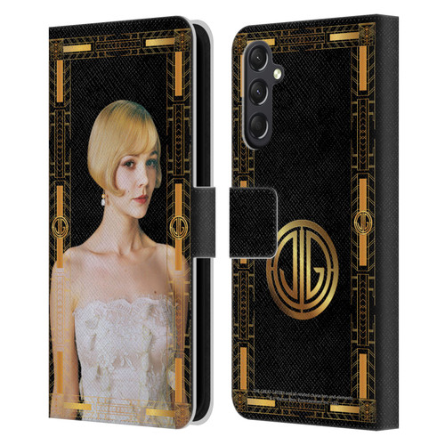 The Great Gatsby Graphics Daisy Leather Book Wallet Case Cover For Samsung Galaxy A24 4G / M34 5G