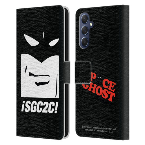 Space Ghost Coast to Coast Graphics Space Ghost Leather Book Wallet Case Cover For Samsung Galaxy M54 5G
