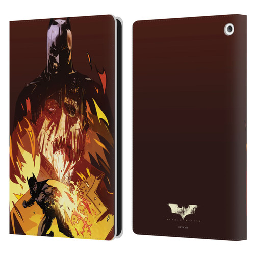 Batman Begins Graphics Scarecrow Leather Book Wallet Case Cover For Amazon Fire HD 8/Fire HD 8 Plus 2020