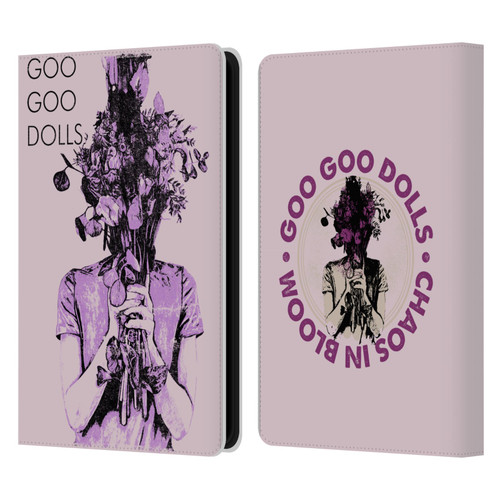 Goo Goo Dolls Graphics Chaos In Bloom Leather Book Wallet Case Cover For Amazon Kindle Paperwhite 5 (2021)
