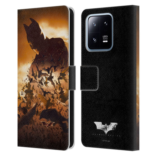 Batman Begins Graphics Poster Leather Book Wallet Case Cover For Xiaomi 13 Pro 5G