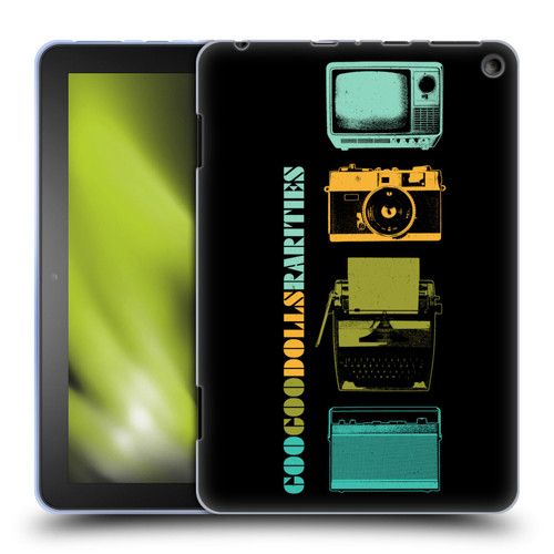 Goo Goo Dolls Graphics Rarities Vintage Soft Gel Case for Amazon Fire HD 8/Fire HD 8 Plus 2020