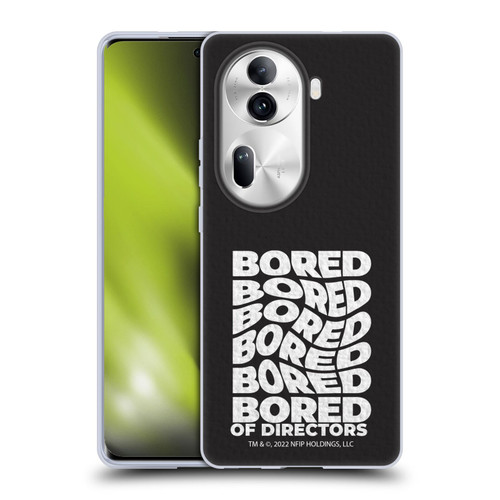 Bored of Directors Graphics Bored Soft Gel Case for OPPO Reno11 Pro