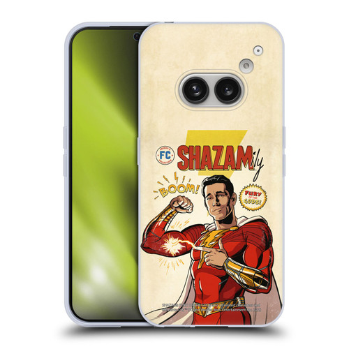 Shazam!: Fury Of The Gods Graphics Comic Soft Gel Case for Nothing Phone (2a)