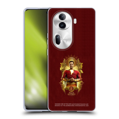 Shazam!: Fury Of The Gods Graphics Billy Soft Gel Case for OPPO Reno11 Pro