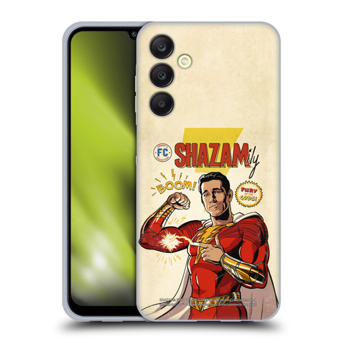Shazam!: Fury Of The Gods Graphics Comic Soft Gel Case for Samsung Galaxy A25 5G
