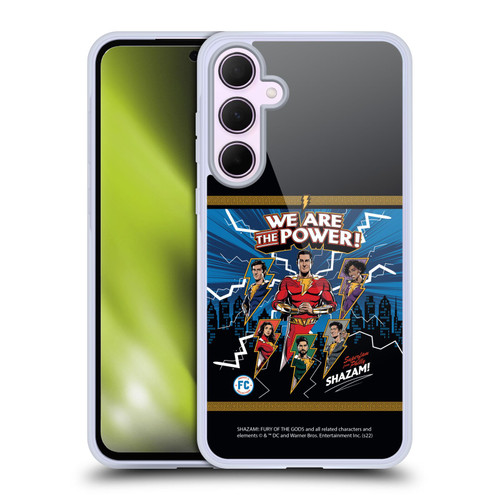 Shazam!: Fury Of The Gods Graphics Character Art Soft Gel Case for Samsung Galaxy A35 5G