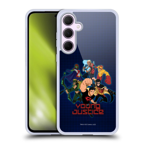 Young Justice Graphics Group Soft Gel Case for Samsung Galaxy A35 5G