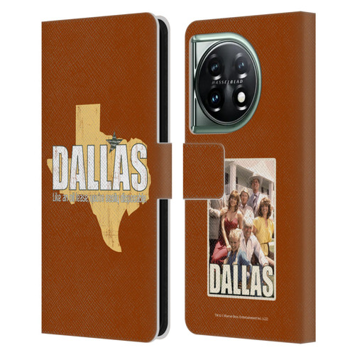 Dallas: Television Series Graphics Quote Leather Book Wallet Case Cover For OnePlus 11 5G
