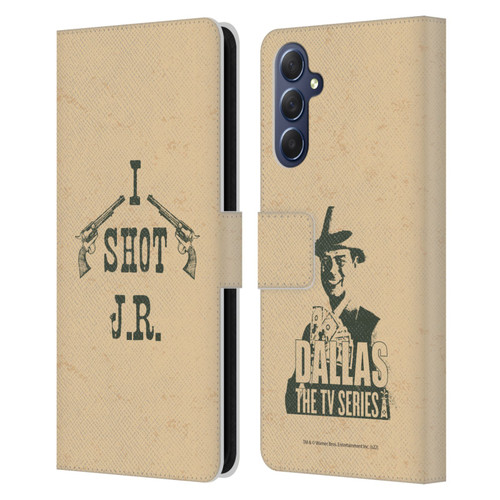 Dallas: Television Series Graphics Typography Leather Book Wallet Case Cover For Samsung Galaxy M54 5G