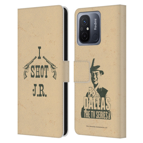 Dallas: Television Series Graphics Typography Leather Book Wallet Case Cover For Xiaomi Redmi 12C