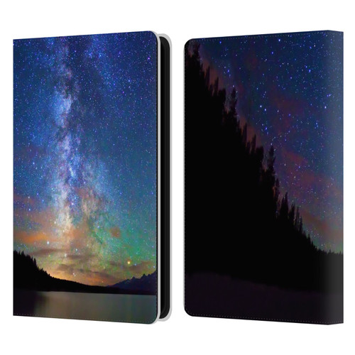 Royce Bair Nightscapes Jackson Lake Leather Book Wallet Case Cover For Amazon Kindle Paperwhite 5 (2021)