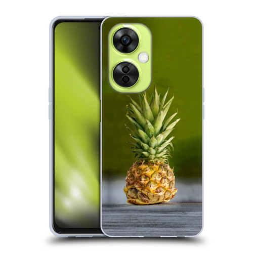 Pixelmated Animals Surreal Pets Pineapple Turtle Soft Gel Case for OnePlus Nord CE 3 Lite 5G