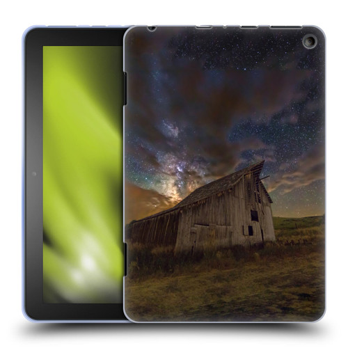 Royce Bair Nightscapes Bear Lake Old Barn Soft Gel Case for Amazon Fire HD 8/Fire HD 8 Plus 2020