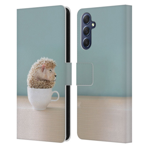 Pixelmated Animals Surreal Pets Lionhog Leather Book Wallet Case Cover For Samsung Galaxy M54 5G