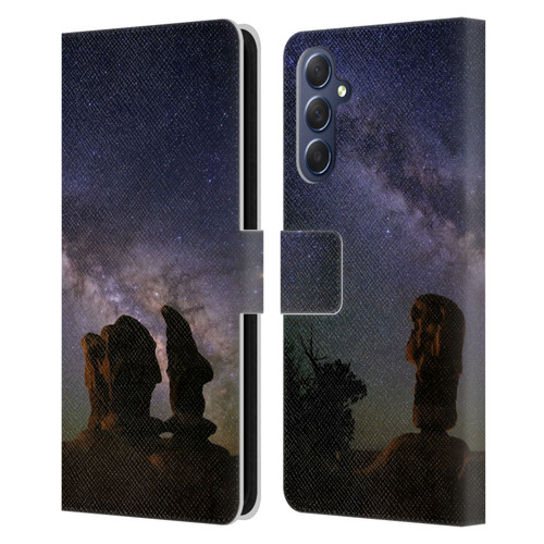 Royce Bair Nightscapes Devil's Garden Hoodoos Leather Book Wallet Case Cover For Samsung Galaxy M54 5G