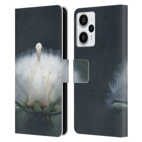 Pixelmated Animals Surreal Pets Peacock Wish Leather Book Wallet Case Cover For Xiaomi Redmi Note 12T