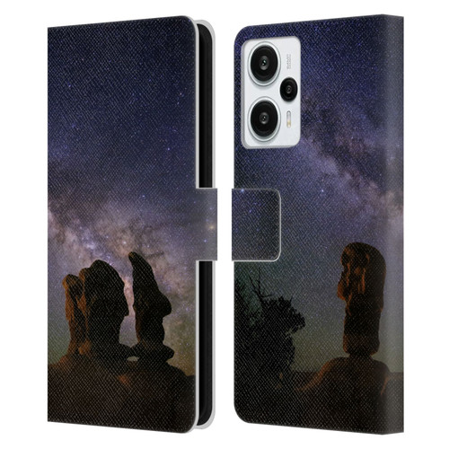 Royce Bair Nightscapes Devil's Garden Hoodoos Leather Book Wallet Case Cover For Xiaomi Redmi Note 12T