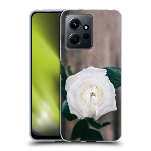 Pixelmated Animals Surreal Pets Peacock Rose Soft Gel Case for Xiaomi Redmi Note 12 4G