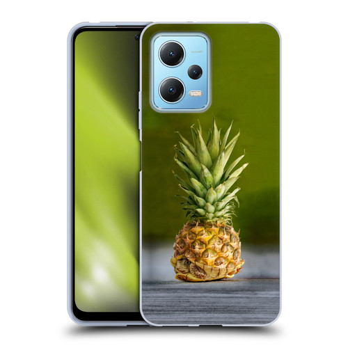 Pixelmated Animals Surreal Pets Pineapple Turtle Soft Gel Case for Xiaomi Redmi Note 12 5G