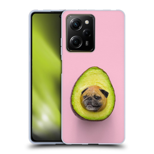 Pixelmated Animals Surreal Pets Pugacado Soft Gel Case for Xiaomi Redmi Note 12 Pro 5G