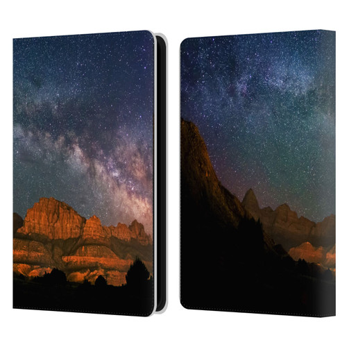 Royce Bair Photography Zions Leather Book Wallet Case Cover For Amazon Kindle Paperwhite 5 (2021)