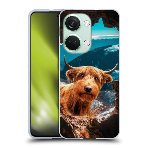 Pixelmated Animals Surreal Wildlife Cowpup Soft Gel Case for OnePlus Nord 3 5G
