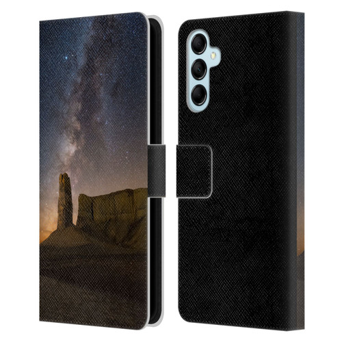 Royce Bair Photography Thumb Butte Leather Book Wallet Case Cover For Samsung Galaxy M14 5G