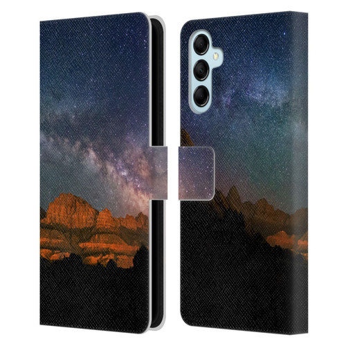 Royce Bair Photography Zions Leather Book Wallet Case Cover For Samsung Galaxy M14 5G