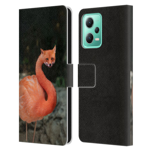 Pixelmated Animals Surreal Wildlife Foxmingo Leather Book Wallet Case Cover For Xiaomi Redmi Note 12 5G