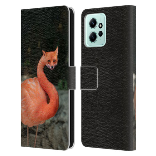 Pixelmated Animals Surreal Wildlife Foxmingo Leather Book Wallet Case Cover For Xiaomi Redmi 12