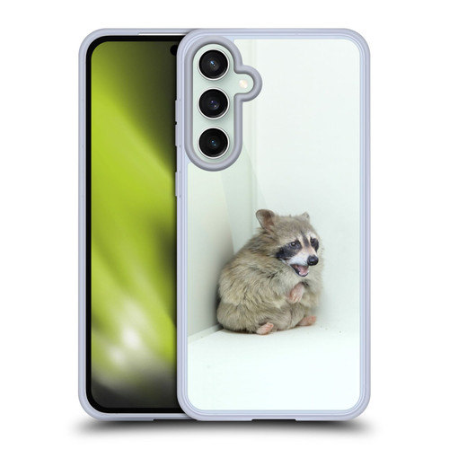 Pixelmated Animals Surreal Wildlife Hamster Raccoon Soft Gel Case for Samsung Galaxy S23 FE 5G