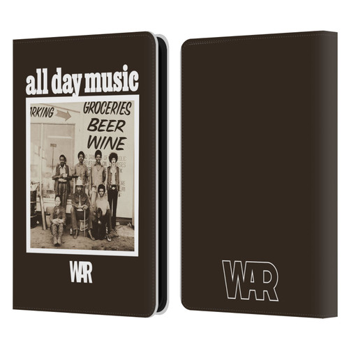 War Graphics All Day Music Album Leather Book Wallet Case Cover For Amazon Kindle 11th Gen 6in 2022
