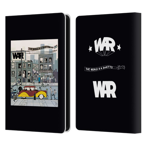 War Graphics The World Is A Ghetto Album Leather Book Wallet Case Cover For Amazon Kindle Paperwhite 5 (2021)