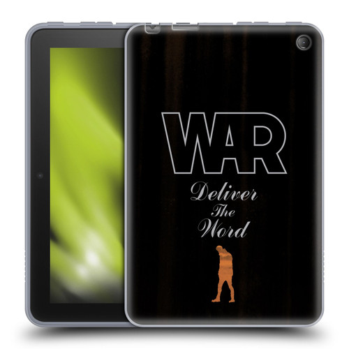 War Graphics Deliver The World Soft Gel Case for Amazon Fire 7 2022