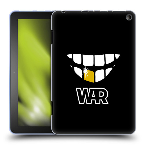 War Graphics Why Can't We Be Friends? Soft Gel Case for Amazon Fire HD 8/Fire HD 8 Plus 2020