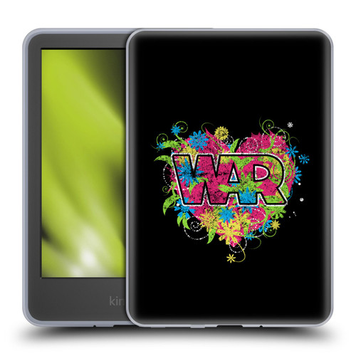 War Graphics Heart Logo Soft Gel Case for Amazon Kindle 11th Gen 6in 2022