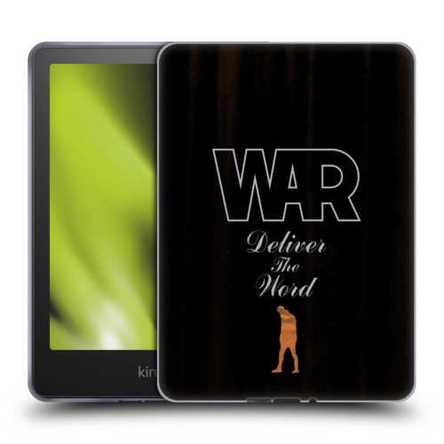 War Graphics Deliver The World Soft Gel Case for Amazon Kindle Paperwhite 5 (2021)