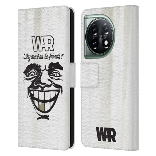 War Graphics Friends Art Leather Book Wallet Case Cover For OnePlus 11 5G