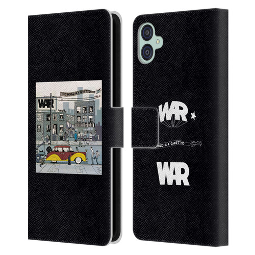 War Graphics The World Is A Ghetto Album Leather Book Wallet Case Cover For Samsung Galaxy M04 5G / A04e