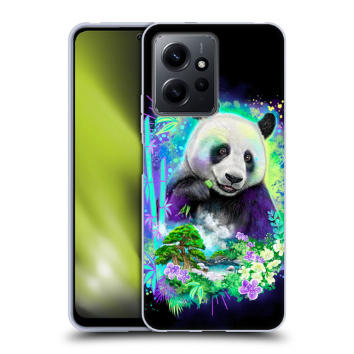 Sheena Pike Animals Rainbow Bamboo Panda Spirit Soft Gel Case for Xiaomi Redmi Note 12 4G