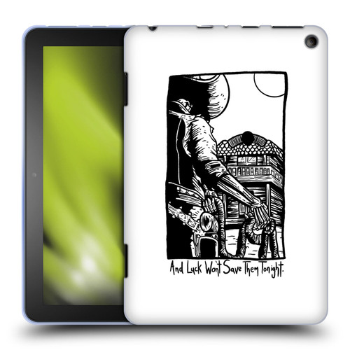Matt Bailey Art Luck Won't Save Them Soft Gel Case for Amazon Fire HD 8/Fire HD 8 Plus 2020