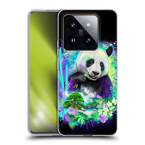 Sheena Pike Animals Rainbow Bamboo Panda Spirit Soft Gel Case for Xiaomi 14 Pro