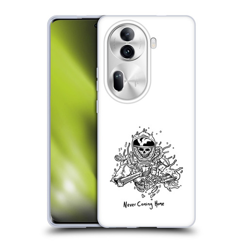 Matt Bailey Art Never Coming Home Soft Gel Case for OPPO Reno11 Pro