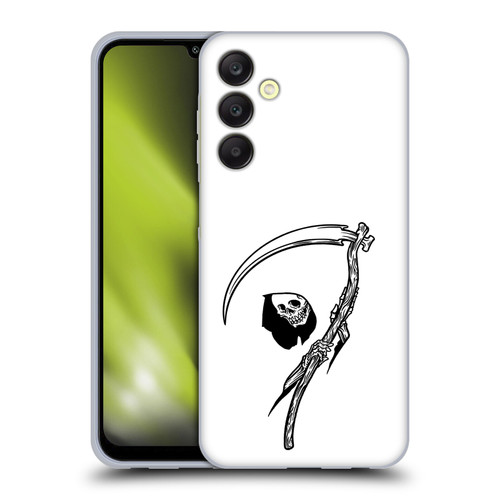 Matt Bailey Art Negative Reaper Soft Gel Case for Samsung Galaxy A25 5G