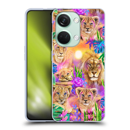 Sheena Pike Big Cats Daydream Lions And Cubs Soft Gel Case for OnePlus Nord 3 5G